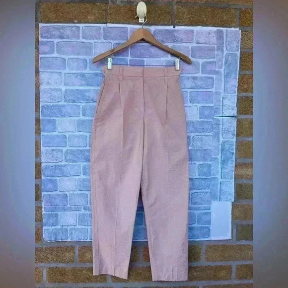 BRUNELLO CUCINELLI High-rise cotton cropped pants size 2 - Picture 1 of 16